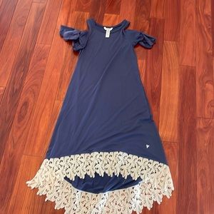 High-Low blue dress from Guess size 14
